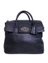 Medium Cara, £550, Handbags, Black, Leather, Front view